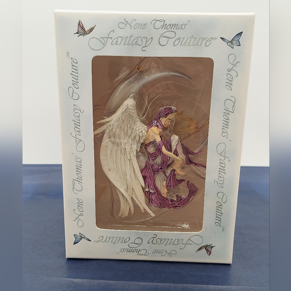 Rare Discontinued Fairy Figurine Nene Thomas Magic the Gathering Christmas